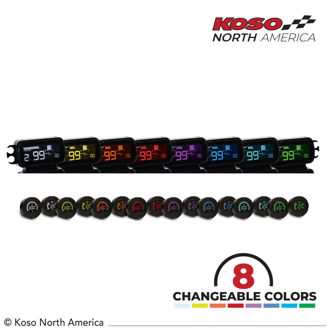 BA080050 - Complete D2 gauge kit | for Harley-Davidson® (Baggers)