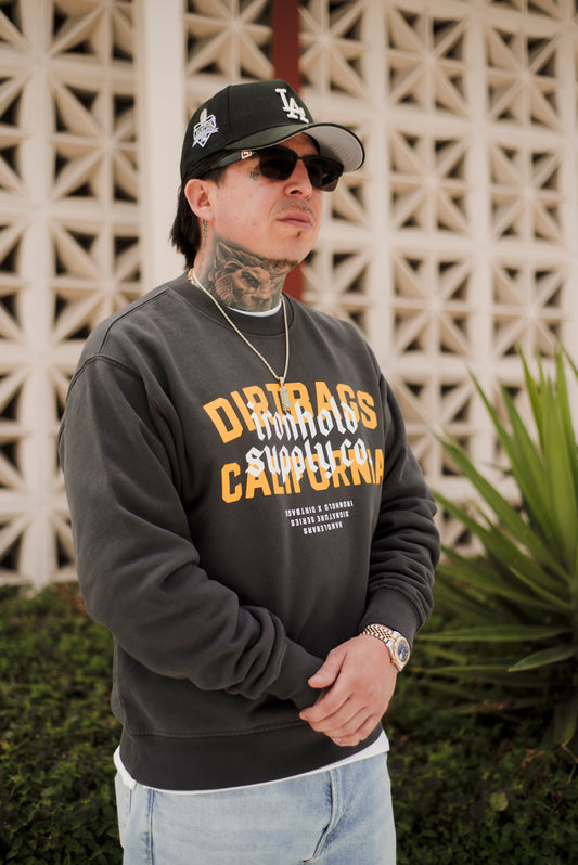 CREWNECK | DIRTBAGS CALIFORNIA | SHADOW