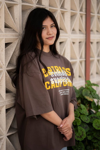 9OZ BAGGY SHIRT | DIRTBAGS CALIFORNIA | MOCHA