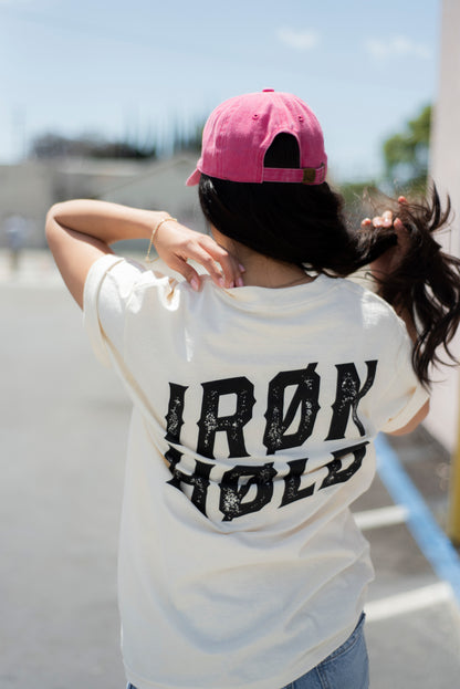TSHIRT | IRØNHØLD | CREAM