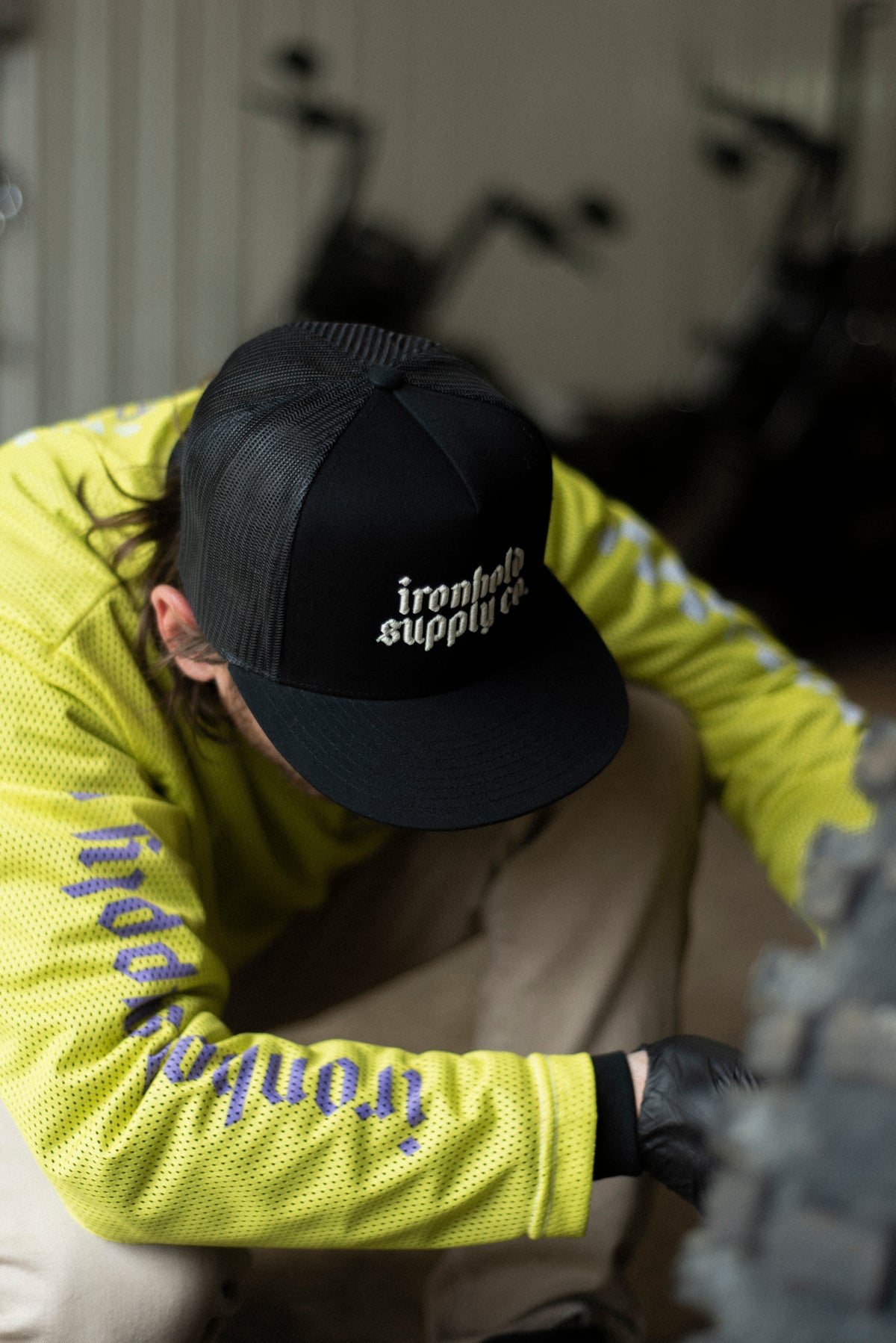 TURCKER CAP | IRONHOLD SUPPLY CO. | BLACK