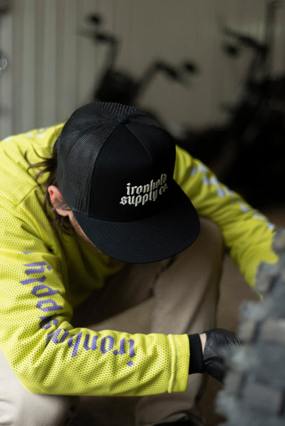 TURCKER CAP | IRONHOLD SUPPLY CO. | BLACK