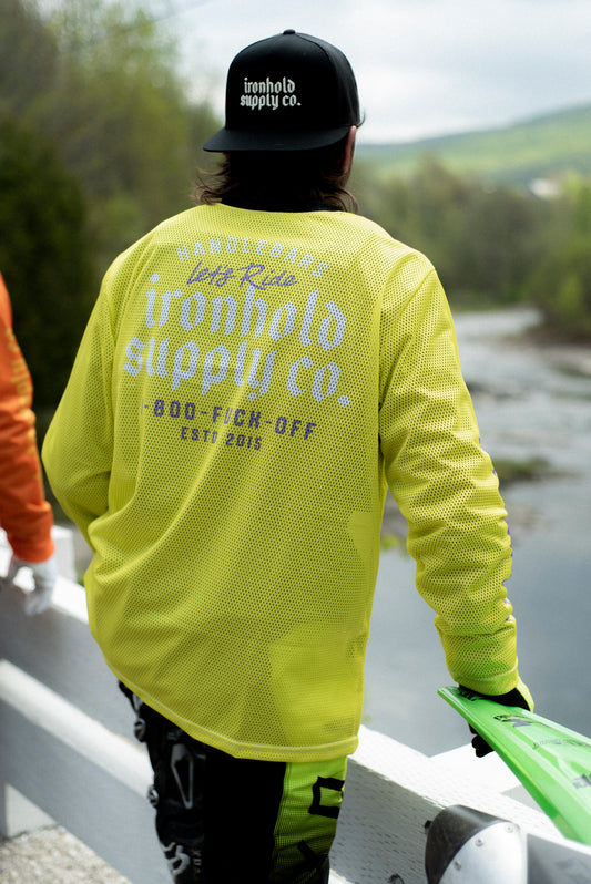 MESH SHIRT | 1-800-FUCK-OFF | NEON