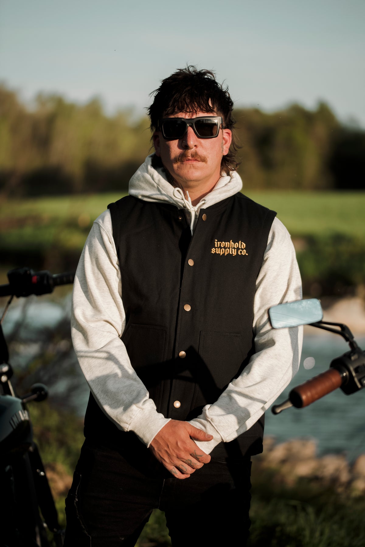 WORKWEAR VEST | 1-800-FUCK-OFF | BLACK