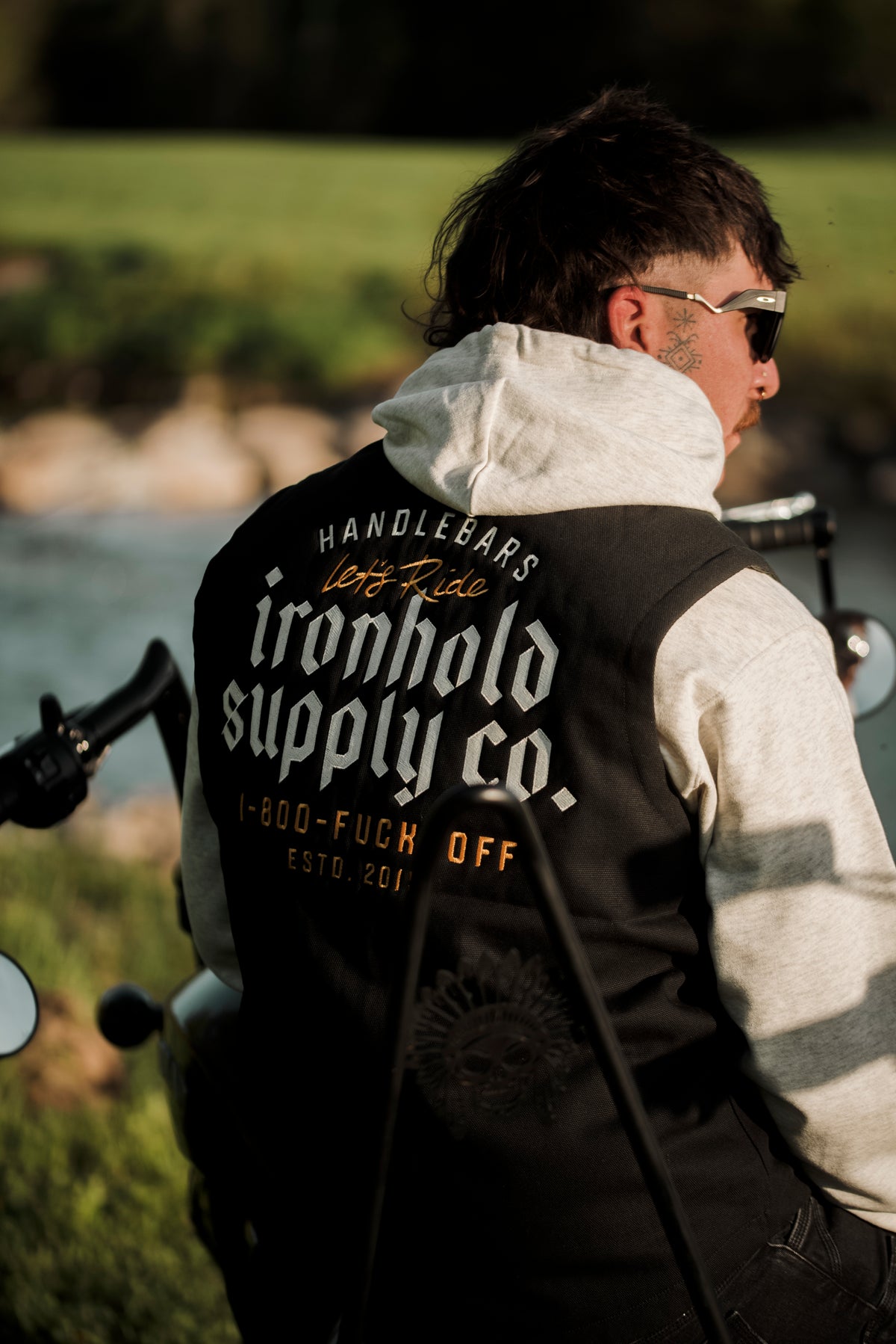 WORKWEAR VEST | 1-800-FUCK-OFF | BLACK