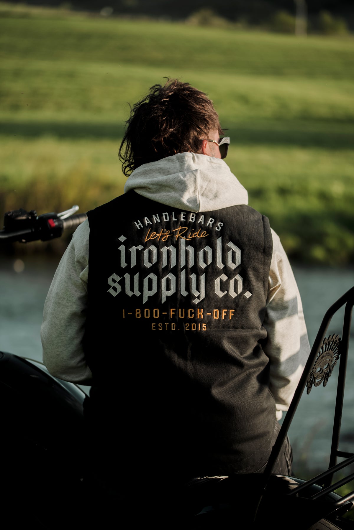 WORKWEAR VEST | 1-800-FUCK-OFF | BLACK