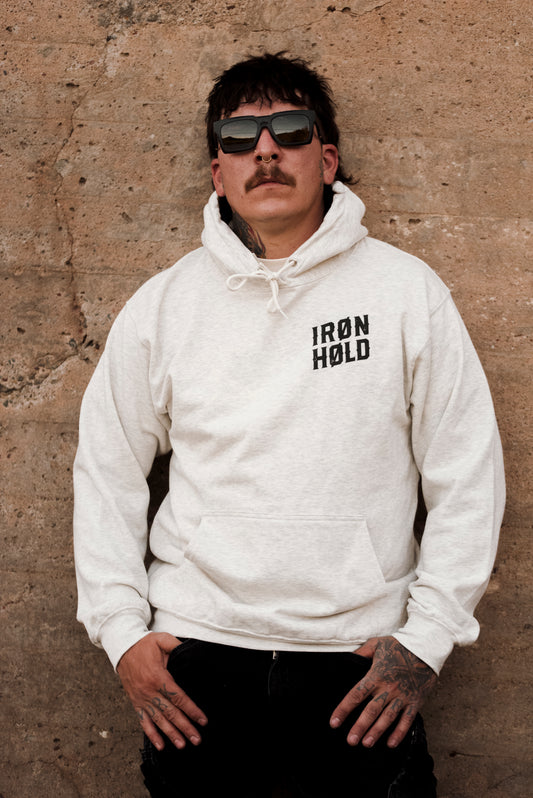 HOODIE | IRØNHØLD | CREAM