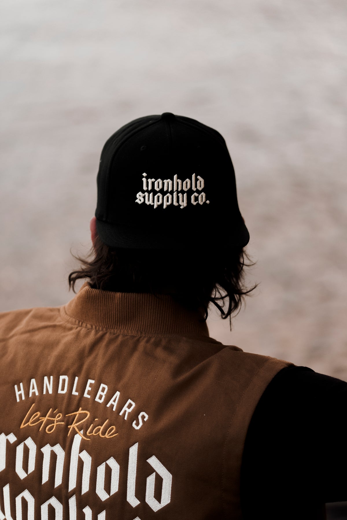 SNAPBACK CAP | IRONHOLD SUPPLY CO. | BLACK