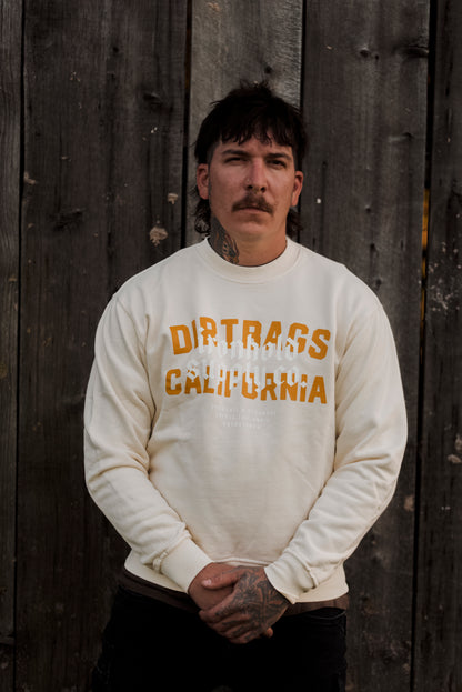CREWNECK | DIRTBAGS CALIFORNIA | CREAM