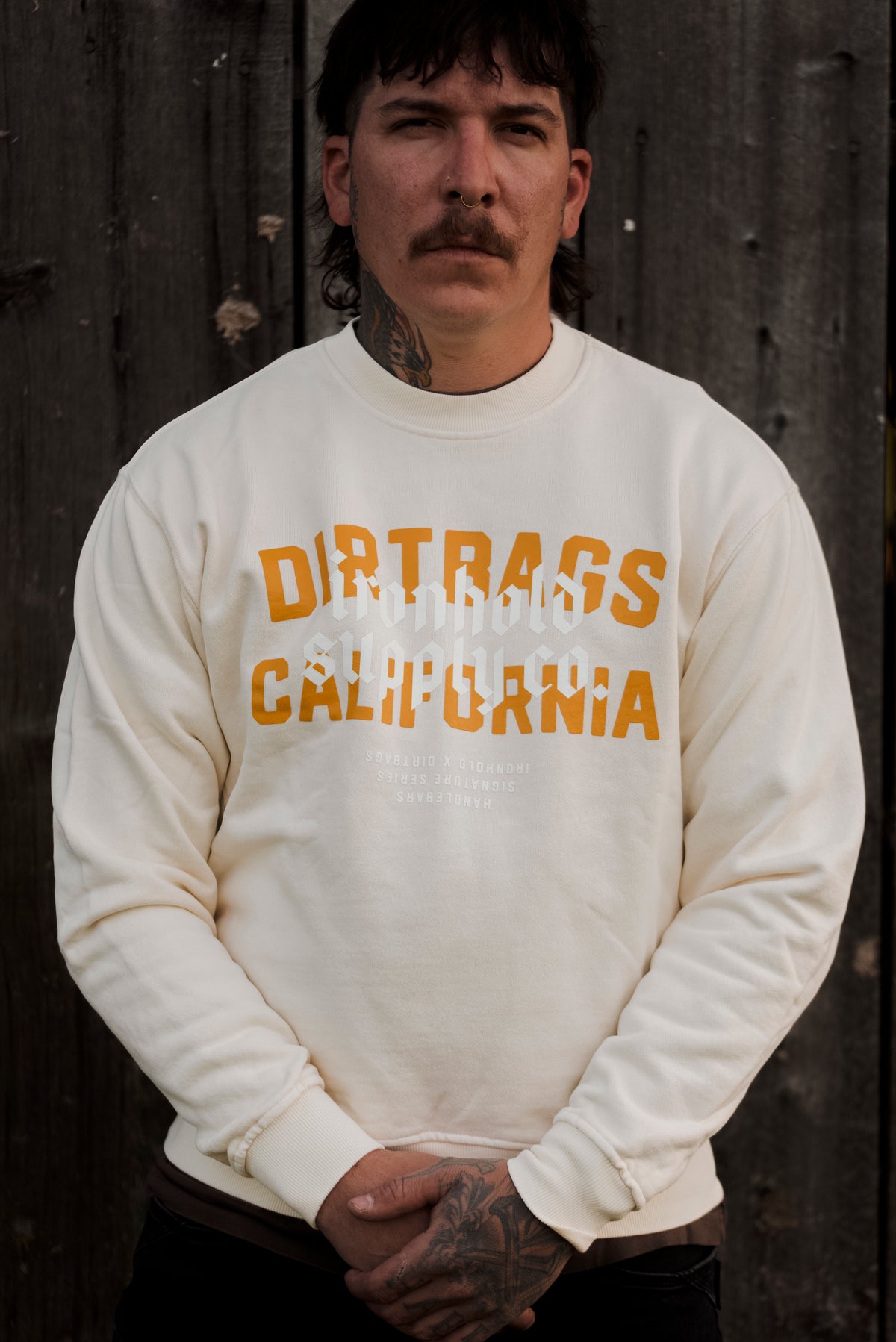 CREWNECK | DIRTBAGS CALIFORNIA | CREAM