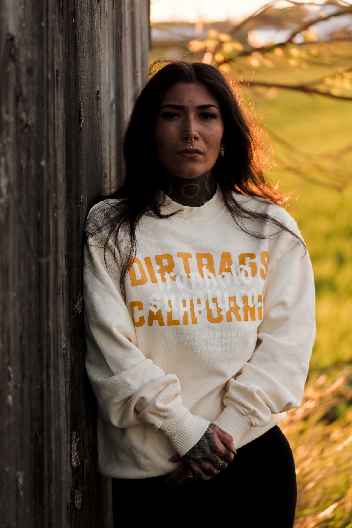 CREWNECK | DIRTBAGS CALIFORNIA | CREAM