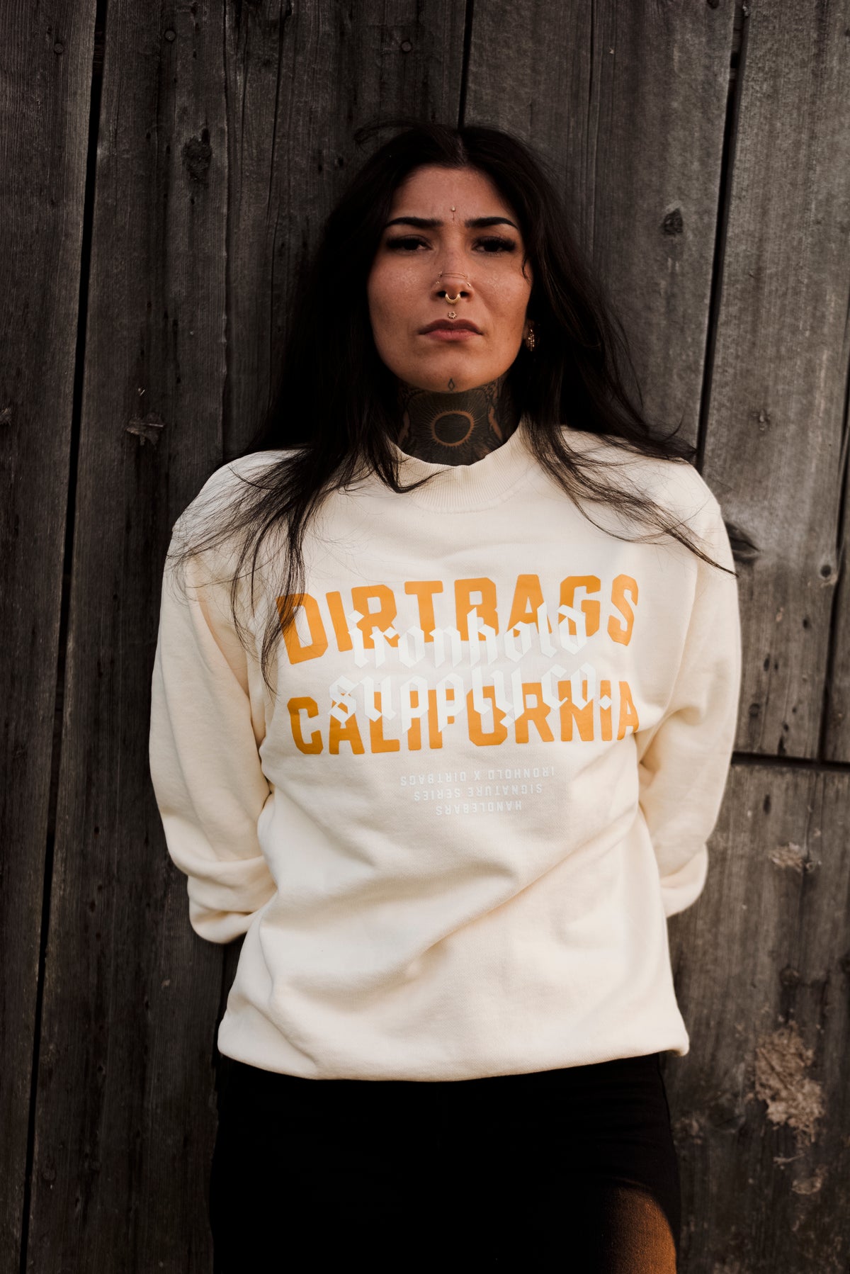 CREWNECK | DIRTBAGS CALIFORNIA | CREAM