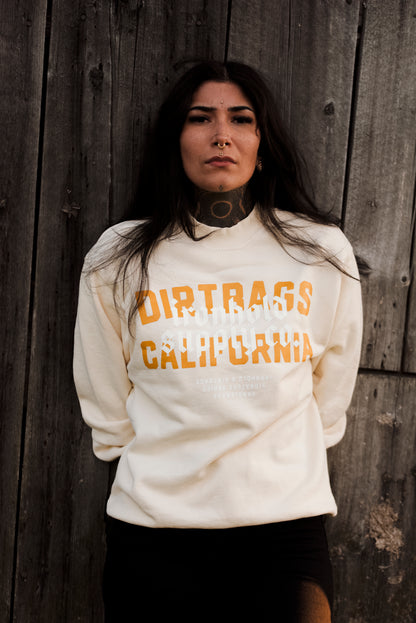 CREWNECK | DIRTBAGS CALIFORNIA | CREAM