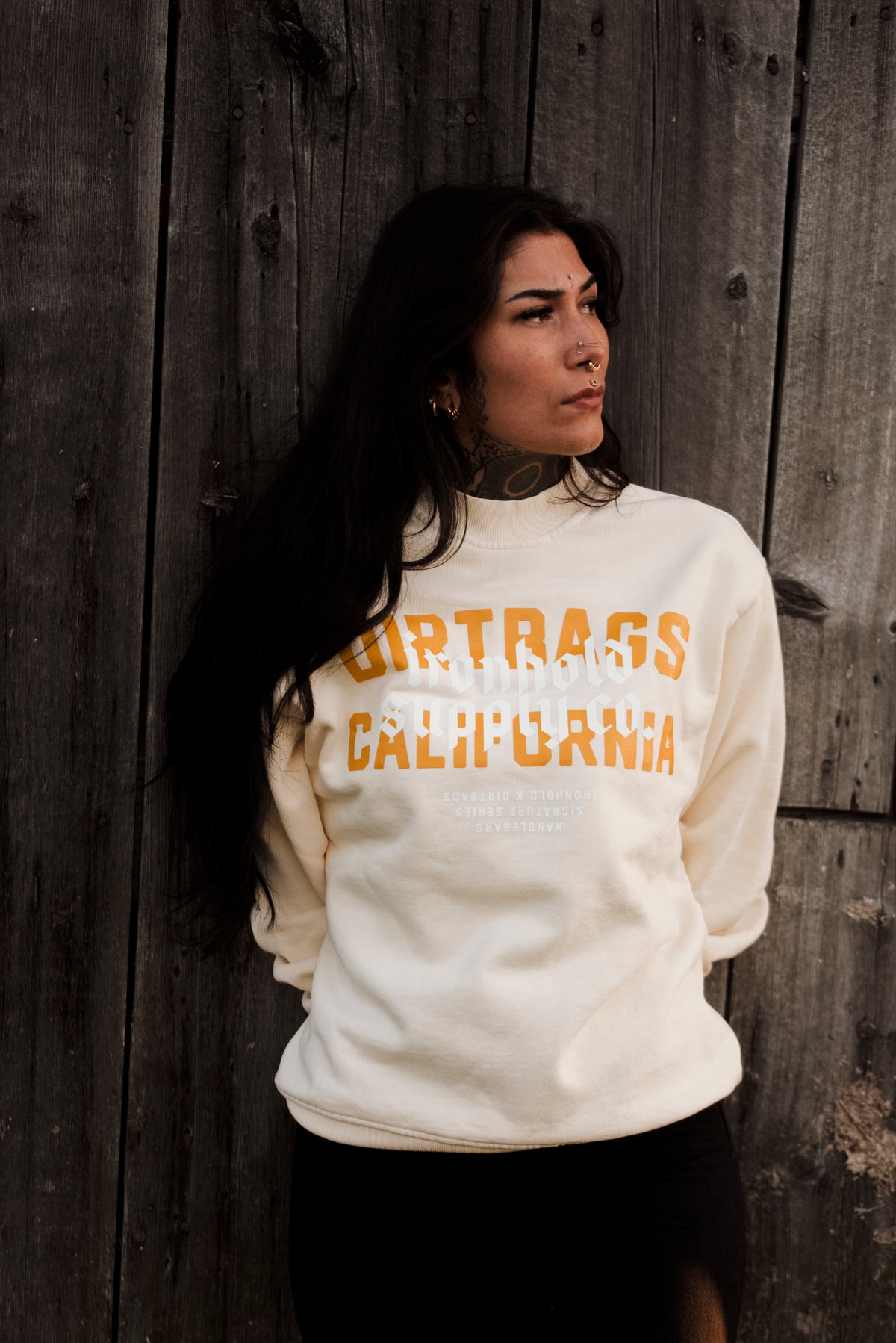 CREWNECK | DIRTBAGS CALIFORNIA | CREAM