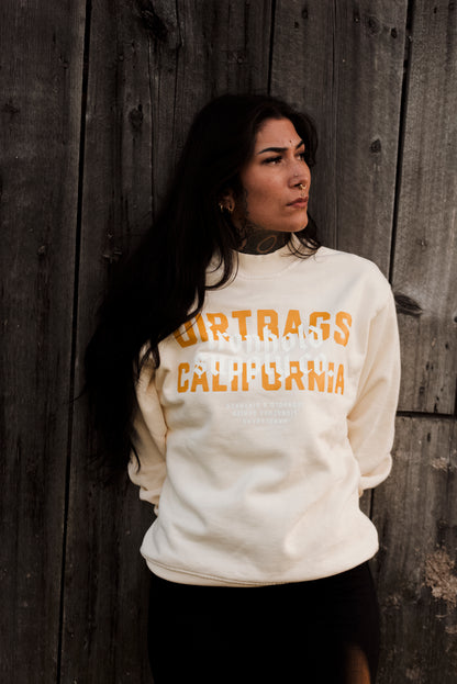 CREWNECK | DIRTBAGS CALIFORNIA | CREAM