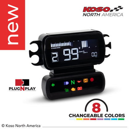 BA080010 / BA080020 - D2 | Compteur multifonction pour Harley-Davidson®