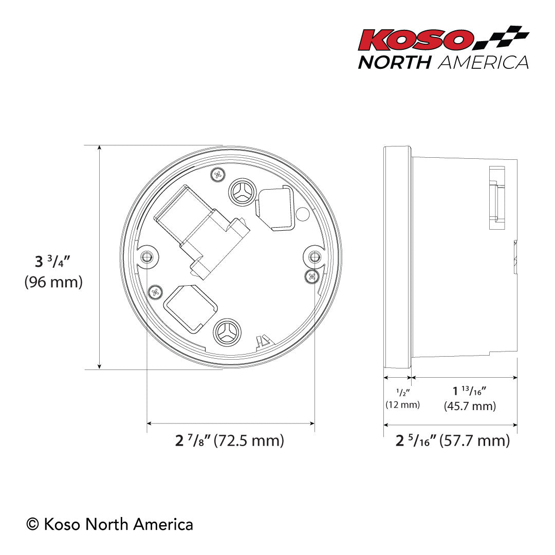BA077400 / BA077410 - DL-04HD | Jauge multifonction pour Harley-Davidson®