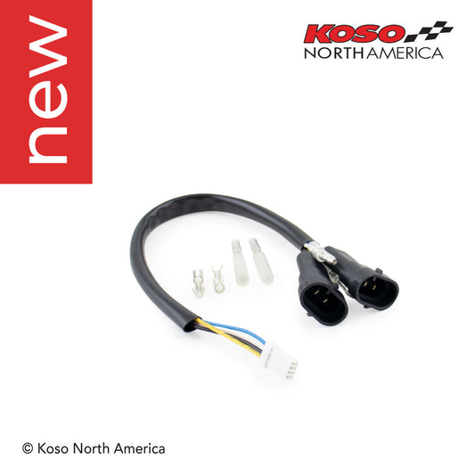 HZ030002 - Wire Harness | for Zenith LED Headlight for Harley-Davidson® (Road King 2014+)
