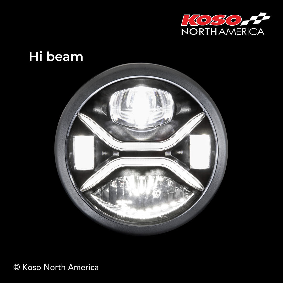 GA030100 - ZENITH | Phare LED pour Harley-Davidson®